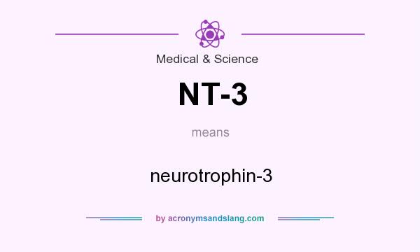 What does NT-3 mean? It stands for neurotrophin-3