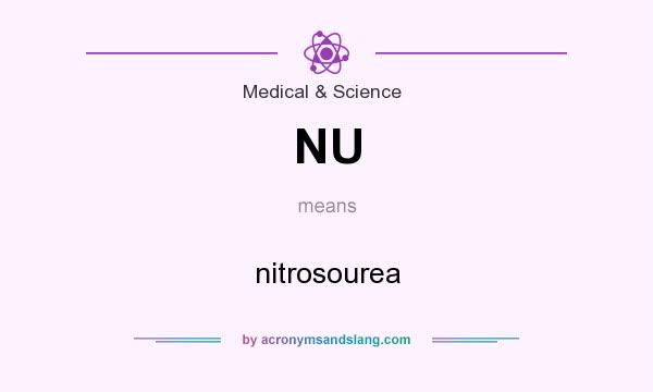 What does NU mean? It stands for nitrosourea