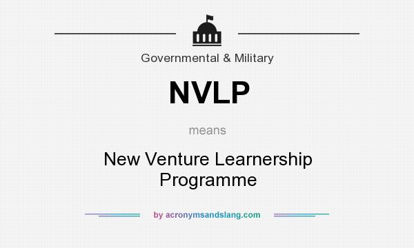 What does NVLP mean? It stands for New Venture Learnership Programme