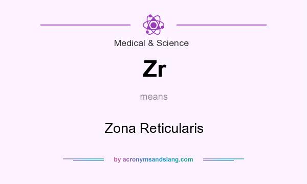 What does Zr mean? It stands for Zona Reticularis