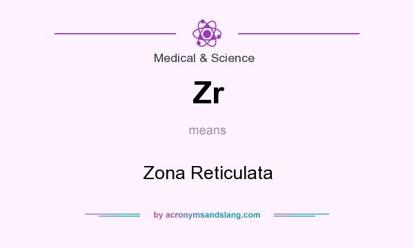 What does Zr mean? It stands for Zona Reticulata