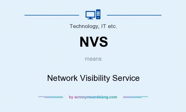 What does NVS mean? It stands for Network Visibility Service