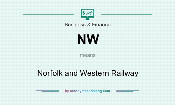 What does NW mean? It stands for Norfolk and Western Railway