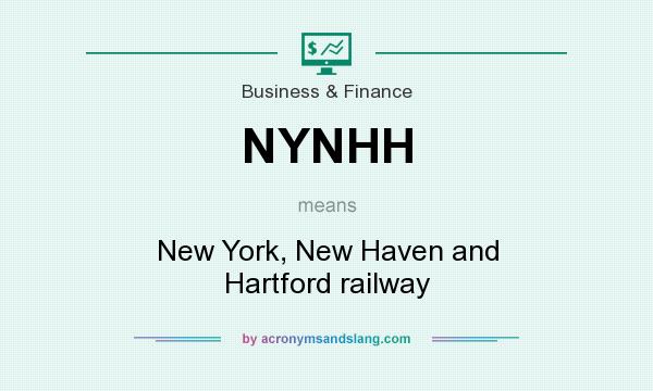 What does NYNHH mean? It stands for New York, New Haven and Hartford railway