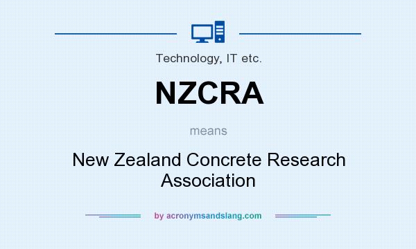 What does NZCRA mean? It stands for New Zealand Concrete Research Association