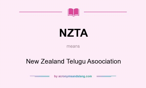 What does NZTA mean? It stands for New Zealand Telugu Asoociation