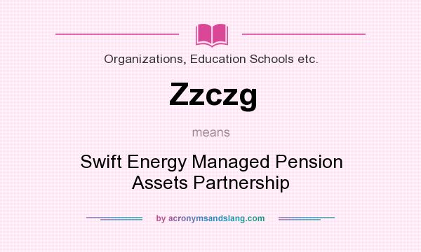 What does Zzczg mean? It stands for Swift Energy Managed Pension Assets Partnership