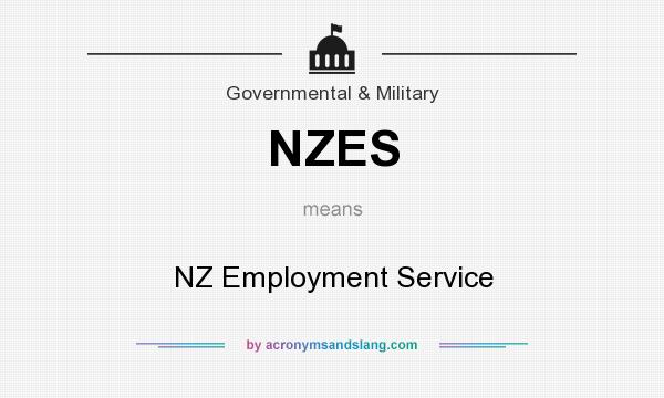 What does NZES mean? It stands for NZ Employment Service