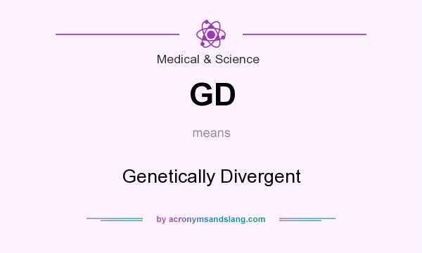 What does GD mean? It stands for Genetically Divergent
