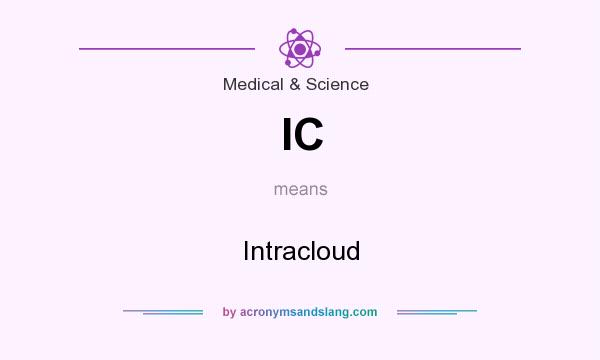 What does IC mean? It stands for Intracloud