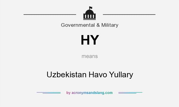 What does HY mean? It stands for Uzbekistan Havo Yullary