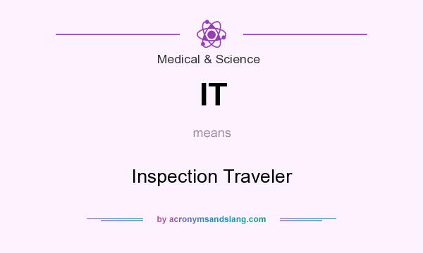 What does IT mean? It stands for Inspection Traveler