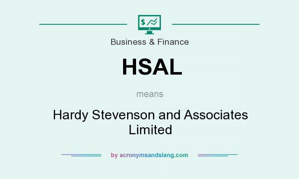 What does HSAL mean? It stands for Hardy Stevenson and Associates Limited