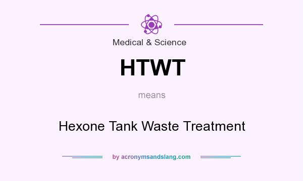 What does HTWT mean? It stands for Hexone Tank Waste Treatment
