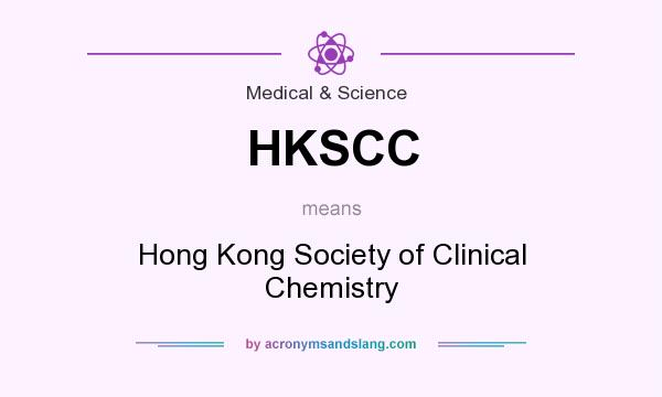 What does HKSCC mean? It stands for Hong Kong Society of Clinical Chemistry