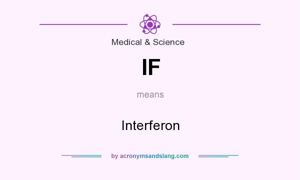 What does IF mean? It stands for Interferon