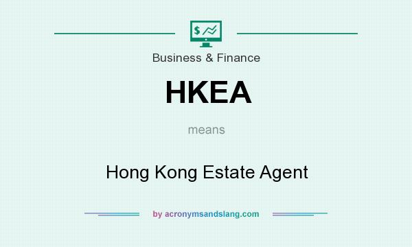 What does HKEA mean? It stands for Hong Kong Estate Agent