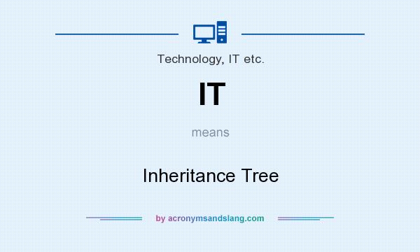What does IT mean? It stands for Inheritance Tree