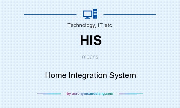 What does HIS mean? It stands for Home Integration System
