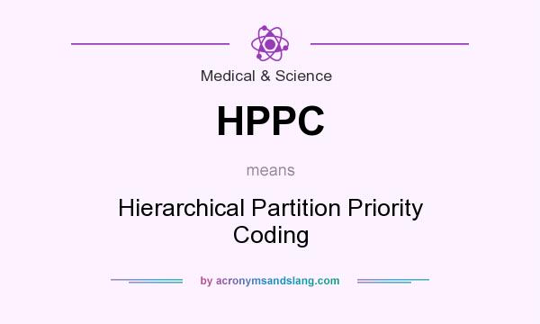 What does HPPC mean? It stands for Hierarchical Partition Priority Coding