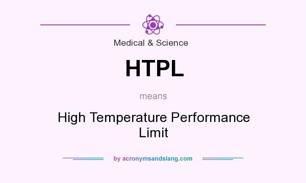 What does HTPL mean? It stands for High Temperature Performance Limit