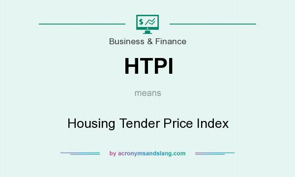 What does HTPI mean? It stands for Housing Tender Price Index