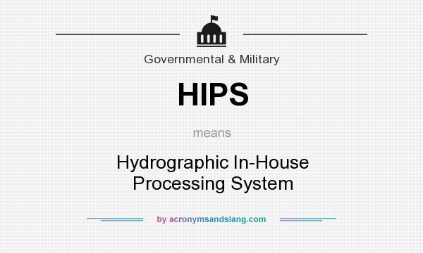 What does HIPS mean? It stands for Hydrographic In-House Processing System