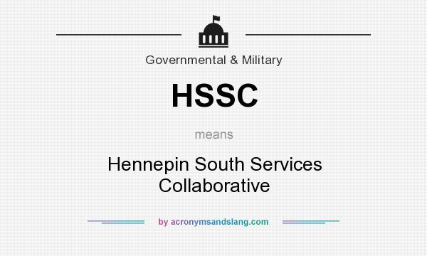 What does HSSC mean? It stands for Hennepin South Services Collaborative
