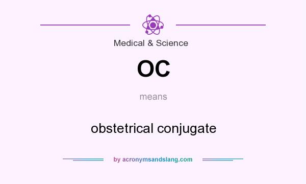 What does OC mean? It stands for obstetrical conjugate