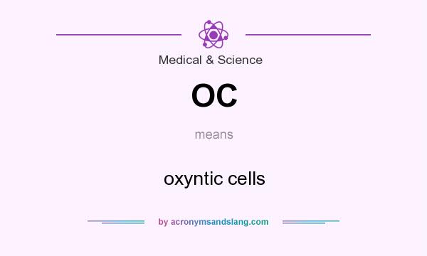 What does OC mean? It stands for oxyntic cells