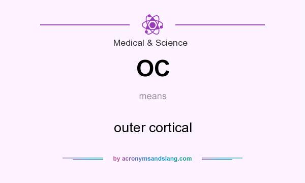 What does OC mean? It stands for outer cortical