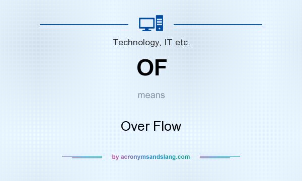 What does OF mean? It stands for Over Flow
