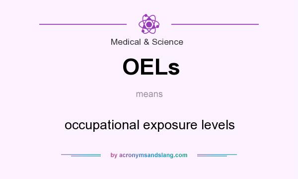 What does OELs mean? It stands for occupational exposure levels