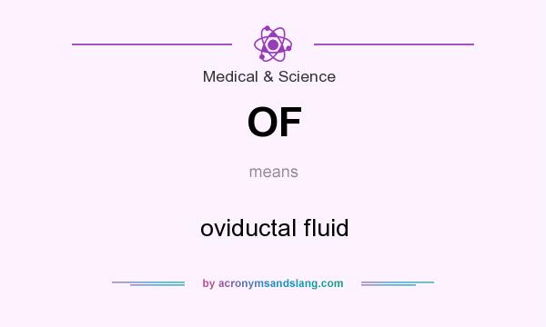 What does OF mean? It stands for oviductal fluid