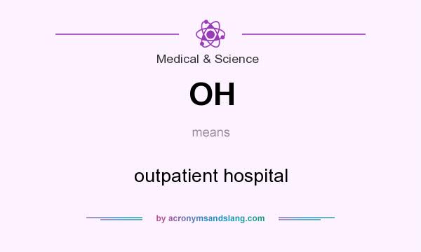 What does OH mean? It stands for outpatient hospital