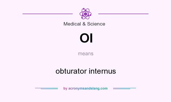 What does OI mean? It stands for obturator internus