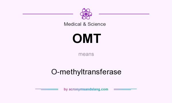 What does OMT mean? It stands for O-methyltransferase