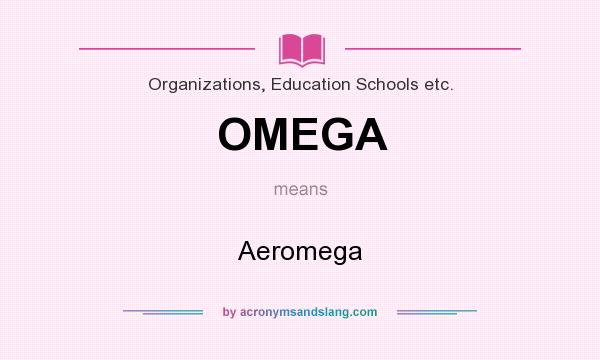 What does OMEGA mean? It stands for Aeromega