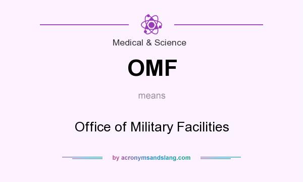 What does OMF mean? It stands for Office of Military Facilities