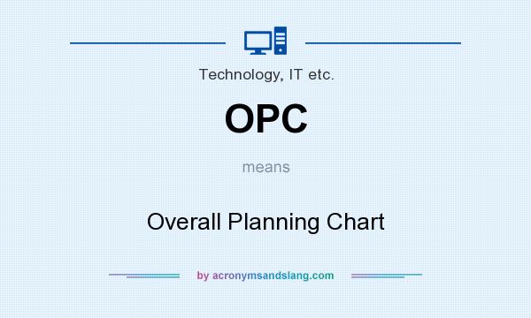What does OPC mean? It stands for Overall Planning Chart
