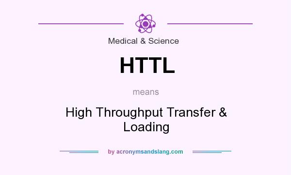 What does HTTL mean? It stands for High Throughput Transfer & Loading
