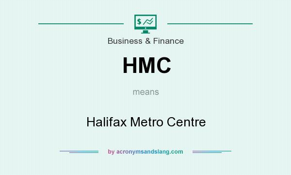 What does HMC mean? It stands for Halifax Metro Centre