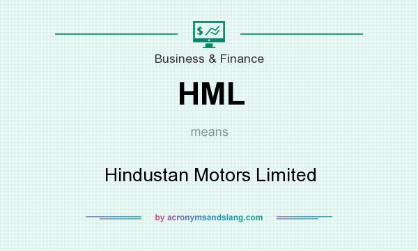 What does HML mean? It stands for Hindustan Motors Limited