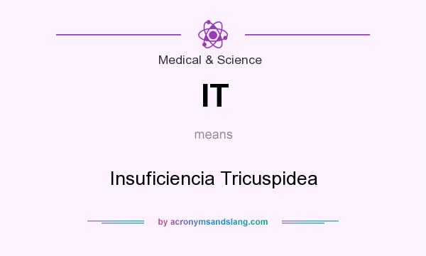 What does IT mean? It stands for Insuficiencia Tricuspidea