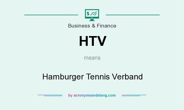 What does HTV mean? It stands for Hamburger Tennis Verband