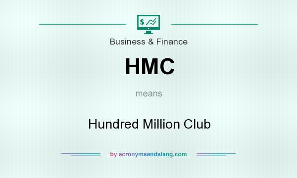 What does HMC mean? It stands for Hundred Million Club