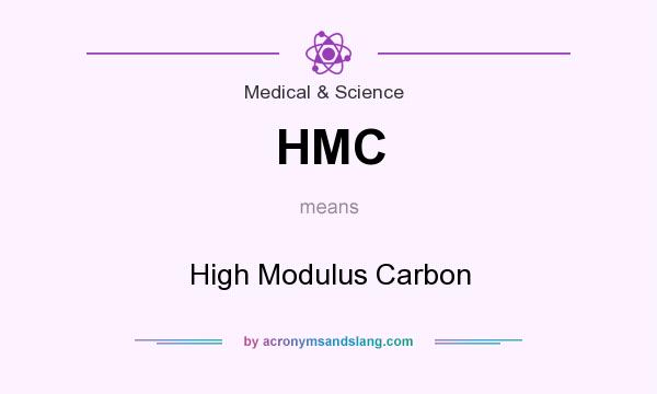 What does HMC mean? It stands for High Modulus Carbon