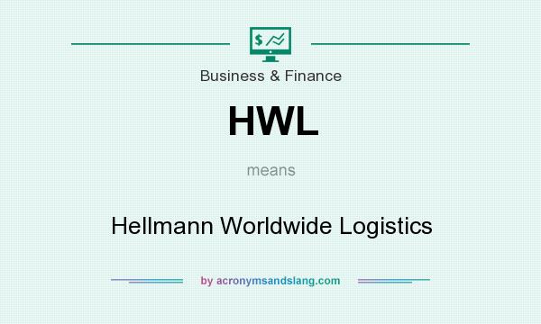 What does HWL mean? It stands for Hellmann Worldwide Logistics