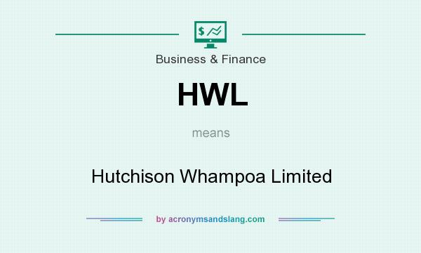 What does HWL mean? It stands for Hutchison Whampoa Limited