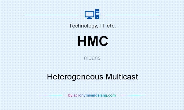 What does HMC mean? It stands for Heterogeneous Multicast